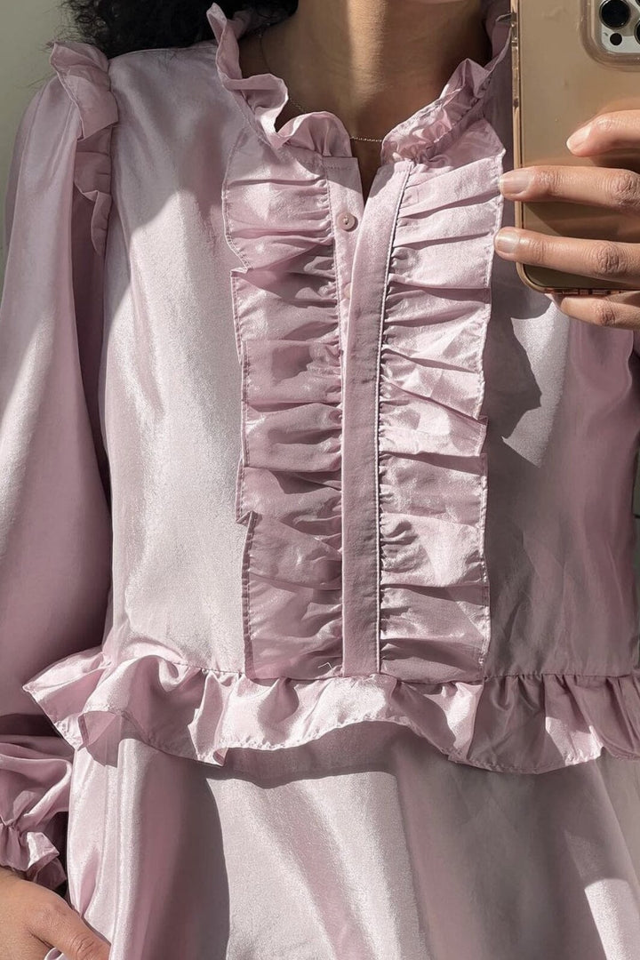 Forudbestilling - Neo Noir - Hawaii Solid Blouse - ROSE (Slut April) Bluser 