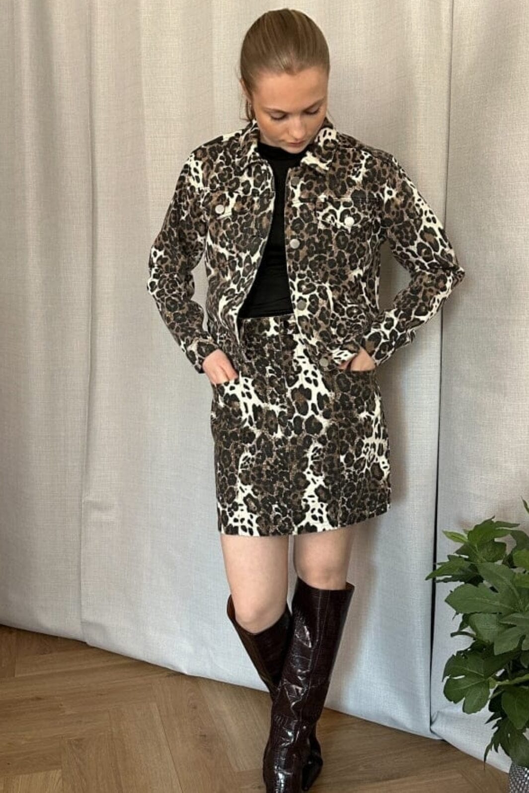 Forudbestilling - Noella - Karissa Skirt - 1018 Taleah Print Nederdele 