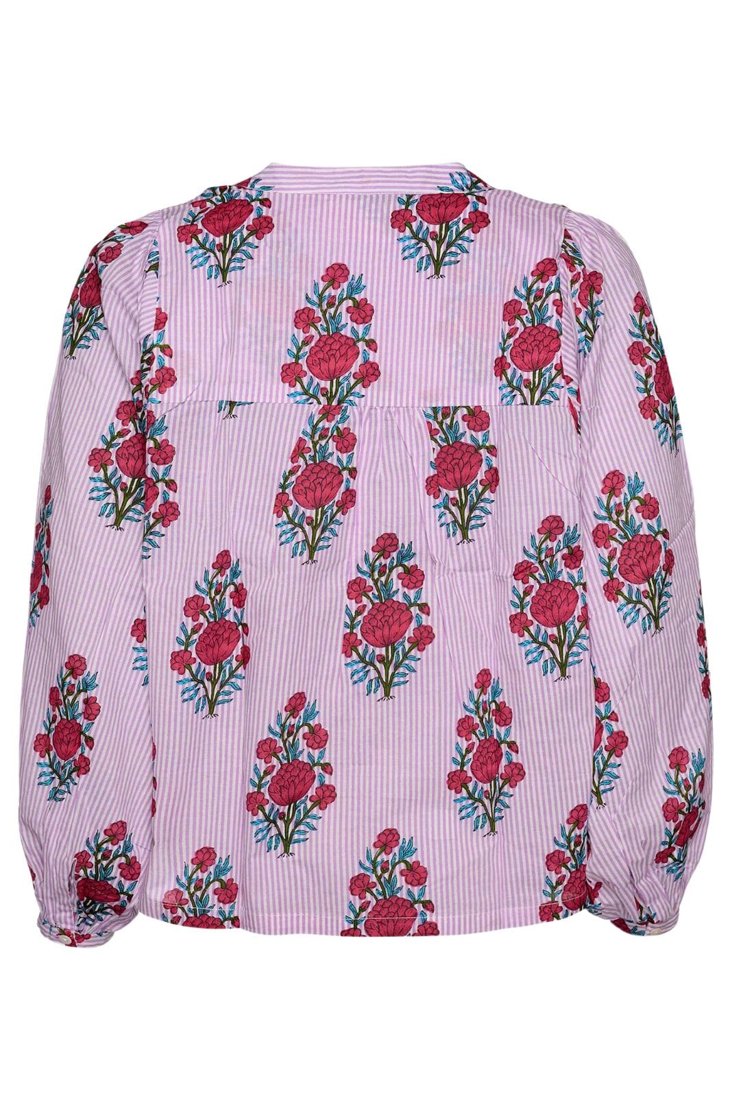 Forudbestilling - Sissel Edelbo - Lara Top SE 1655 - Poetic Purple Skjorter 