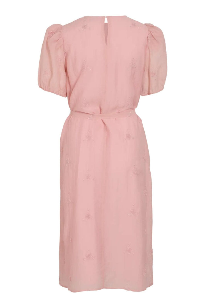 Forudbestilling - Vila - Vihilma 2/4 Midi Dress - 4904944 Ballerina Embroidery