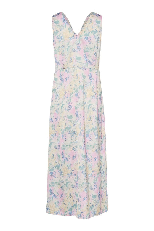 Forudbestilling - Y.A.S - Yaspella Sl Long Dress - 4851067 Gardenia Dottea Print