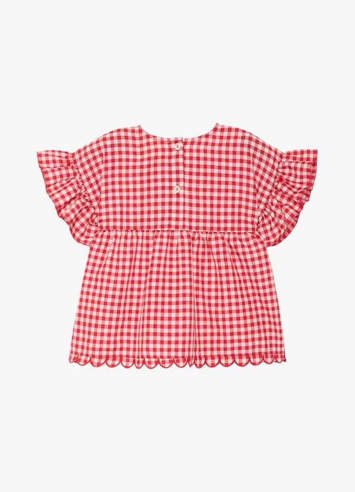 Sissel Edelbo - Charlene MINI Top SE 1849 - Red Checks