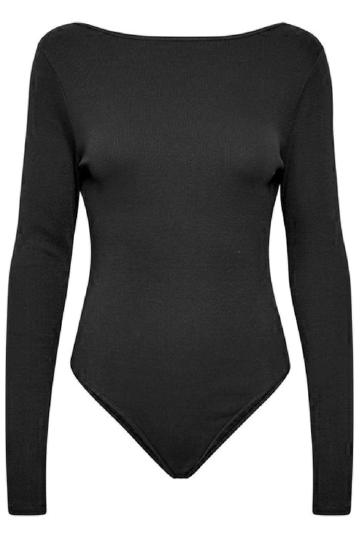 Gestuz - DrewGZ Ls Bodystocking - Black Bodystockings 