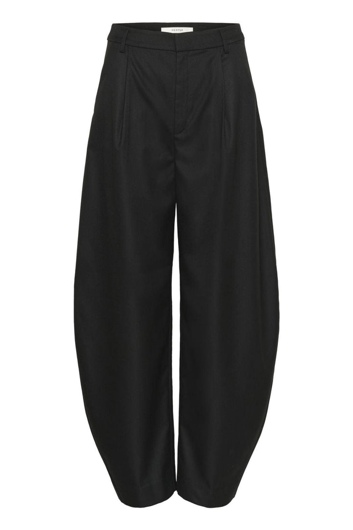 Gestuz - Gzcallia Barrel Pants 10910449 - 100017 - Black Bukser 