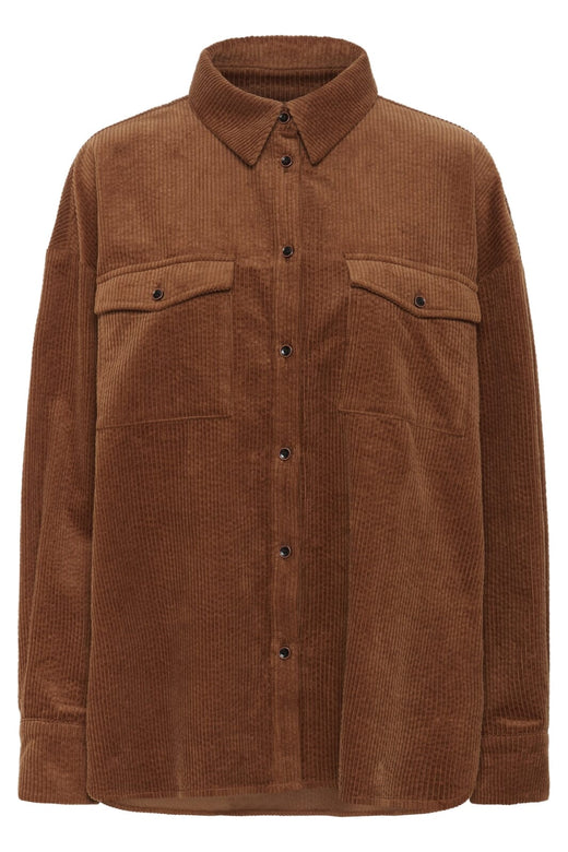 Gestuz - Gzcortes Shirt 10910624 - 191242 - Cambridge Brown Skjorter 
