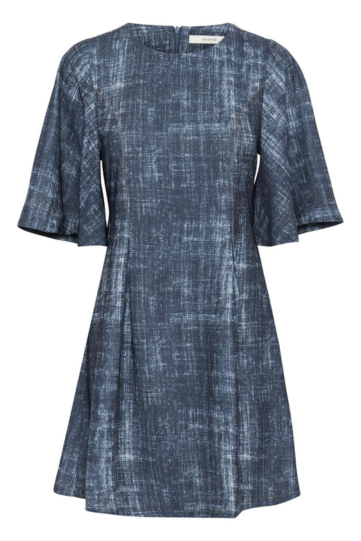 Gestuz - Gzdemia P Short Dress 10910411 - 107880 - Dark Denim Structure