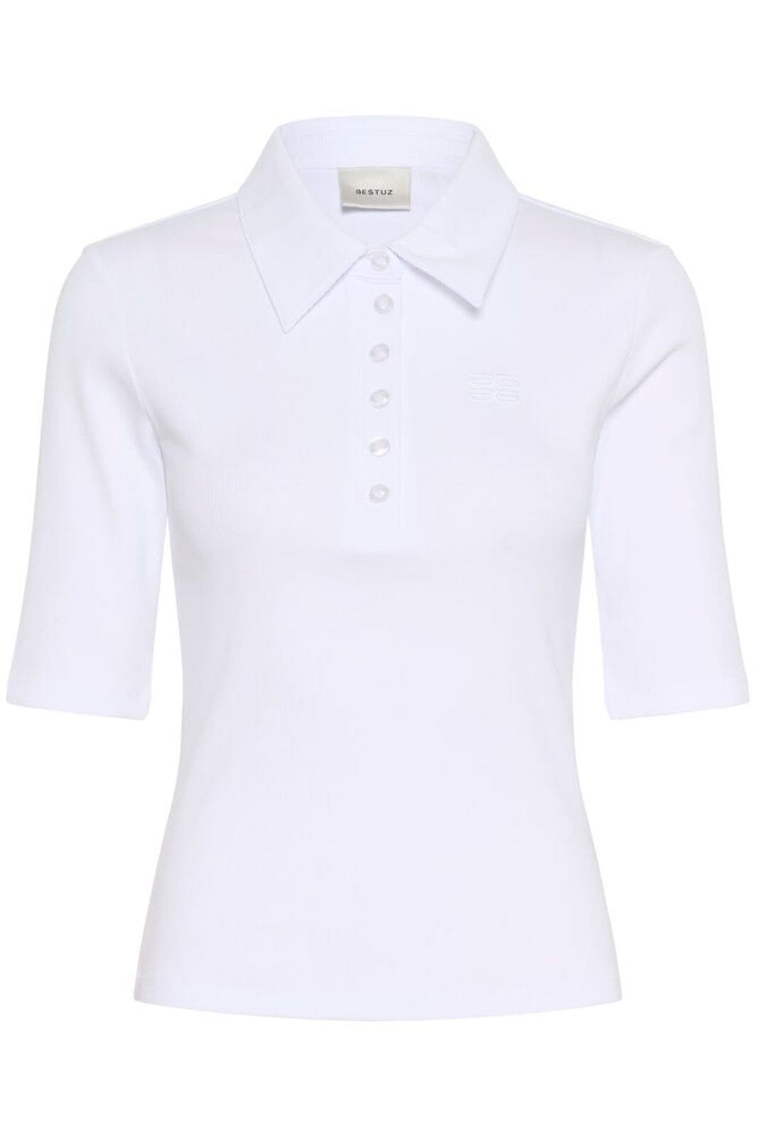 Gestuz - Gzdrew Polo Top 10910952 - 110601 - Bright White Toppe 