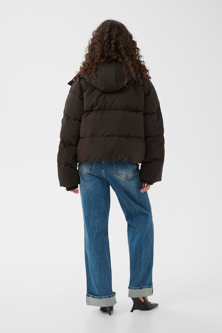 Gestuz - Gzroa Short Puffer 10911235 - 191018 - Ganache Jakker 