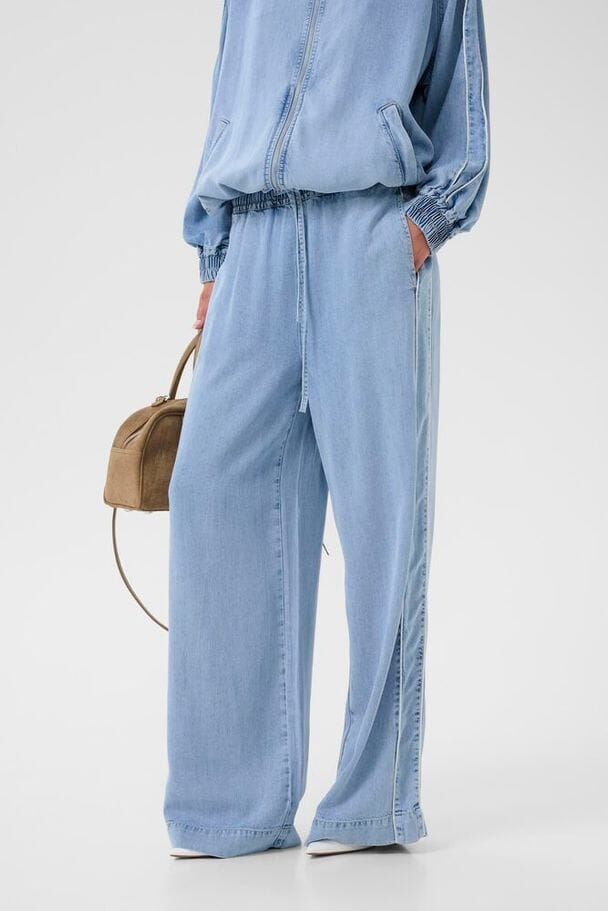 Gestuz - Gzsea Pants 10911025 - 109183 - Mid Denim Blue Bukser 