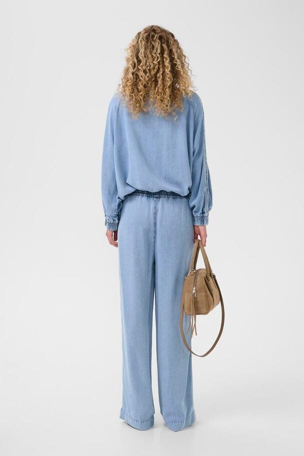 Gestuz - Gzsea Pants 10911025 - 109183 - Mid Denim Blue Bukser 