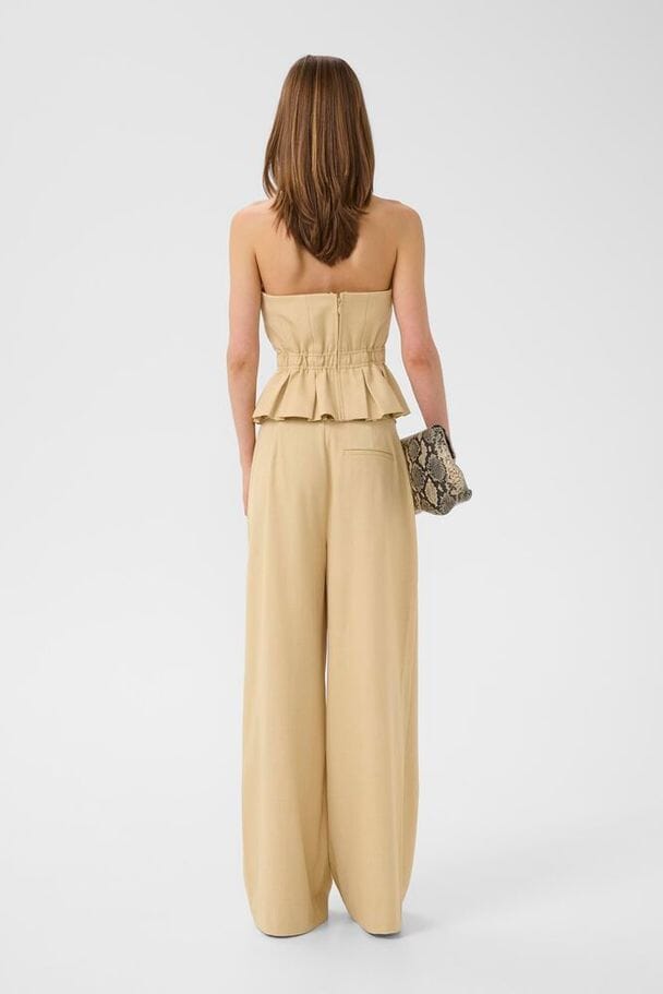 Gestuz - Gzstacy Pants 10911101 - 109221 - Pale Hay Melange Bukser 