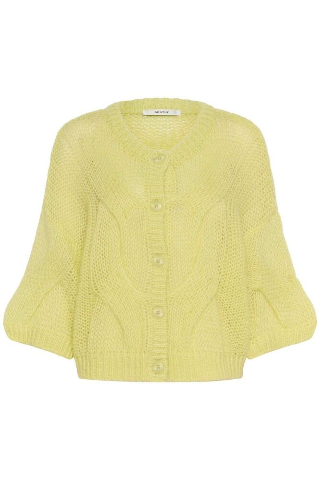 Gestuz - Gzzenia Cardigan 10910337 - 120525 - Luminary Green Cardigans 