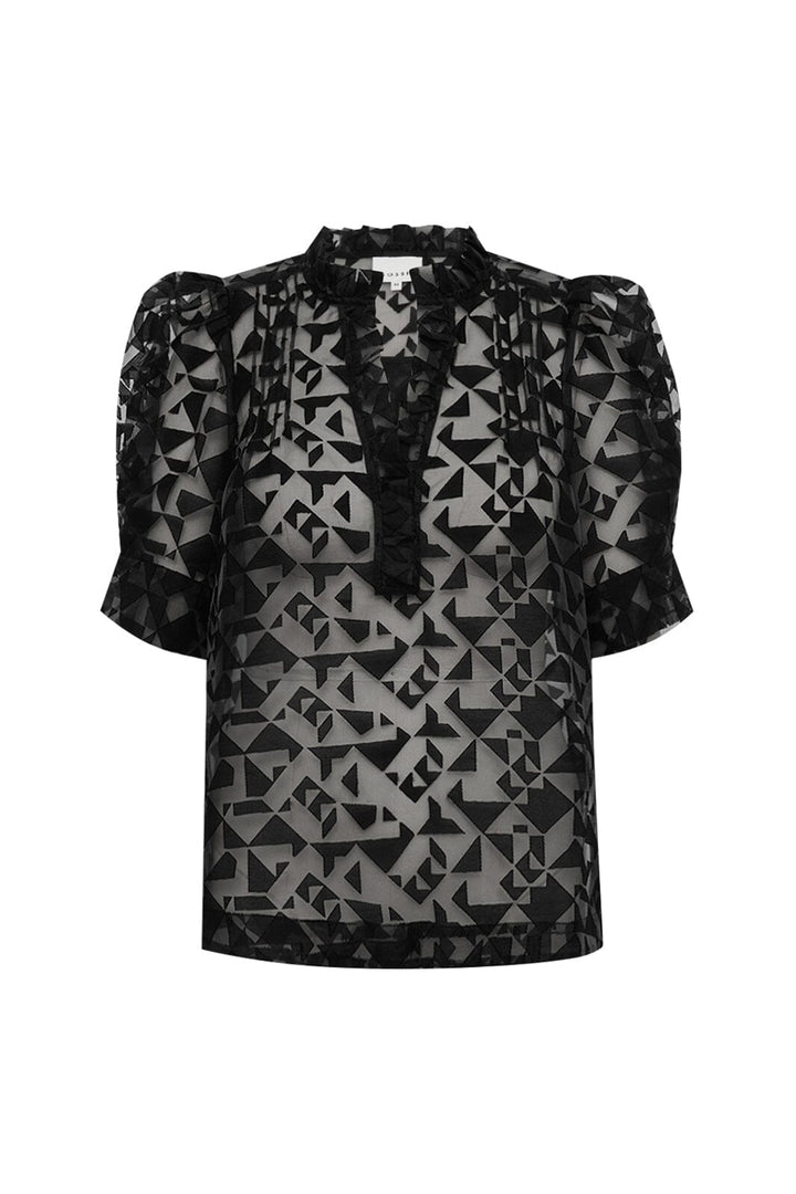 Gossia - Amargo Ink Blouse G3151 - Black