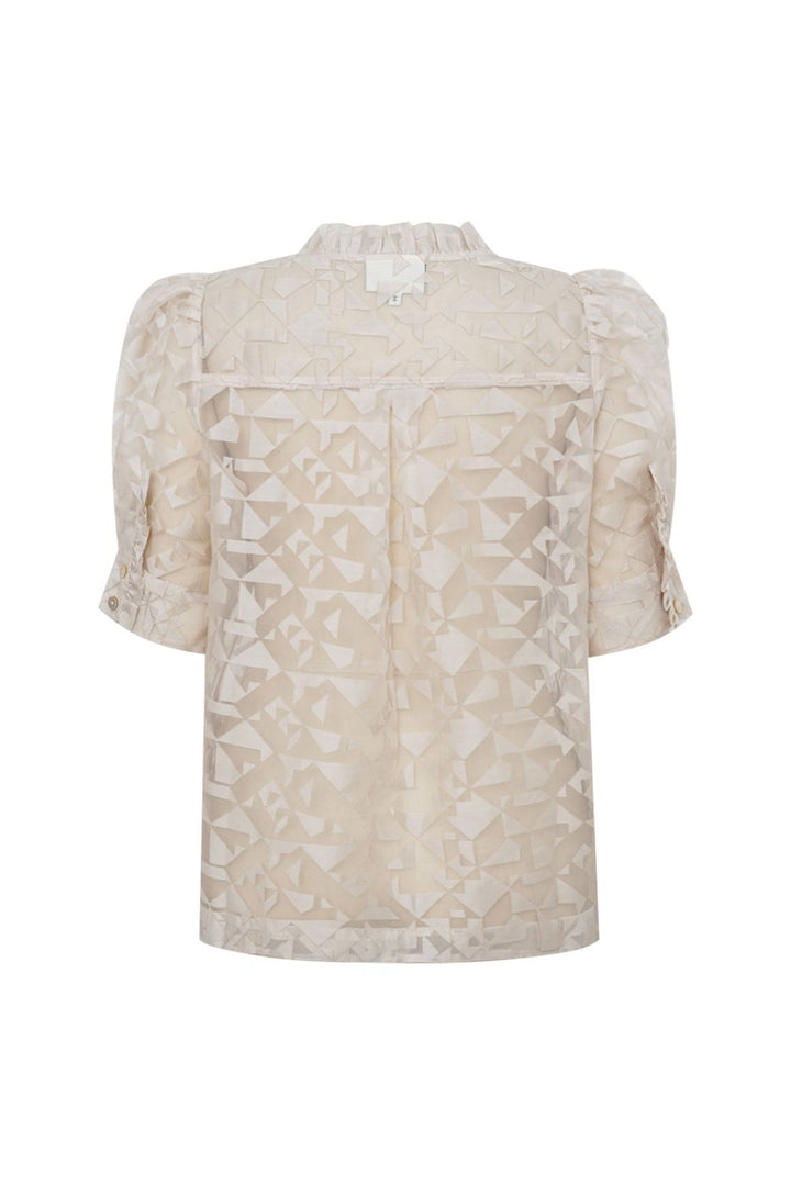 Gossia - Amargo Ink Blouse G3151 - Creme Bluser 