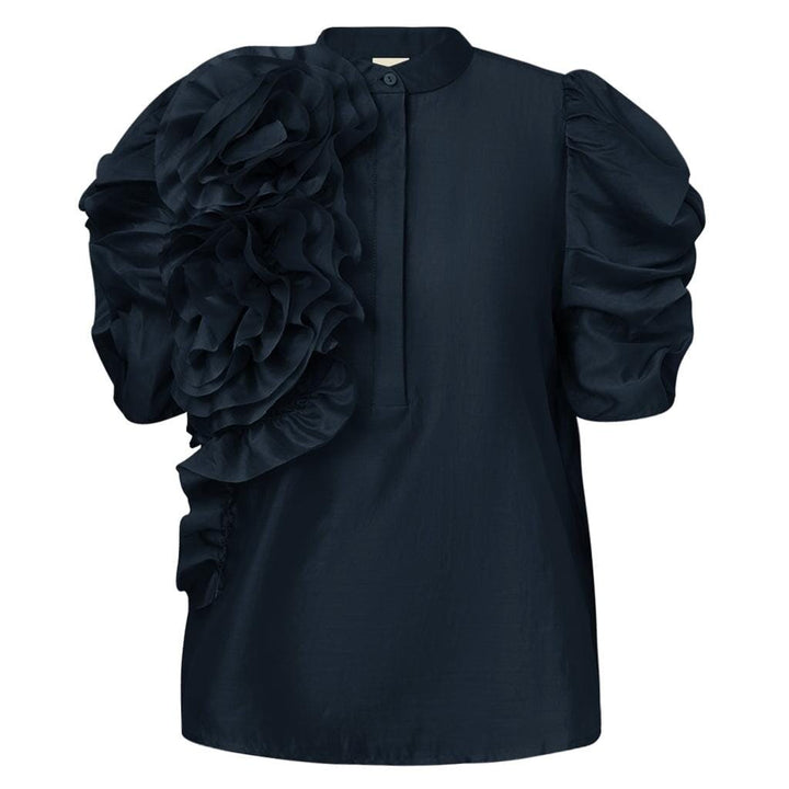 Gossia - Annsofigo Blouse G1805 - Navy Bluser 