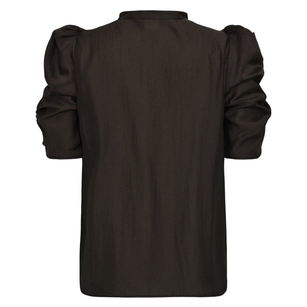 Gossia - Annsofigo Lull Blouse G2573 - Coffee Bluser 