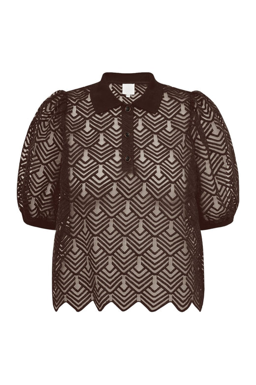 Gossia - Avago Polo Tee G2453 - Chocolate