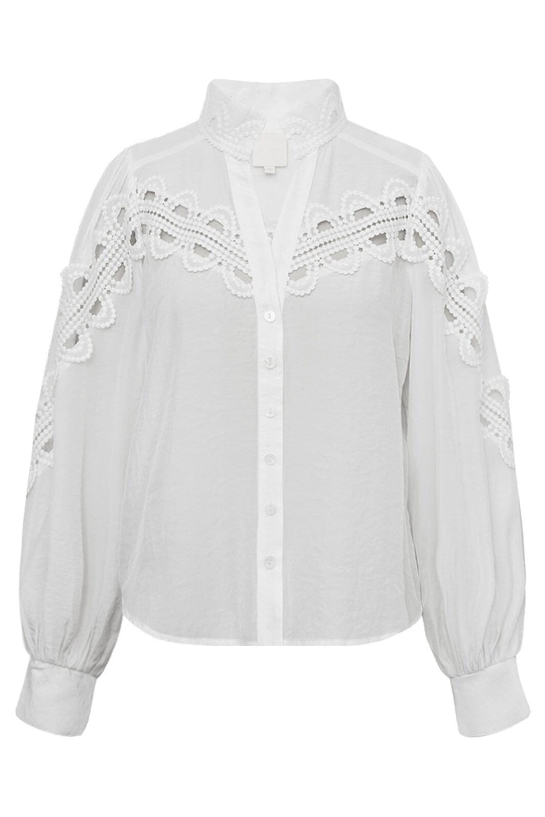 Gossia - Cessiago Blouse G2847 - Off-White Bluser 