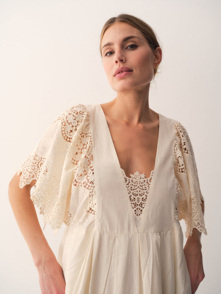 Gossia - Chiligo Dress G2870 - Creme Kjoler 