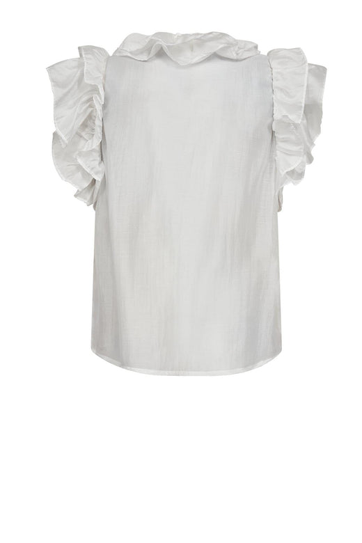 Gossia - Emblago Blouse G3160 - Off-White Bluser 
