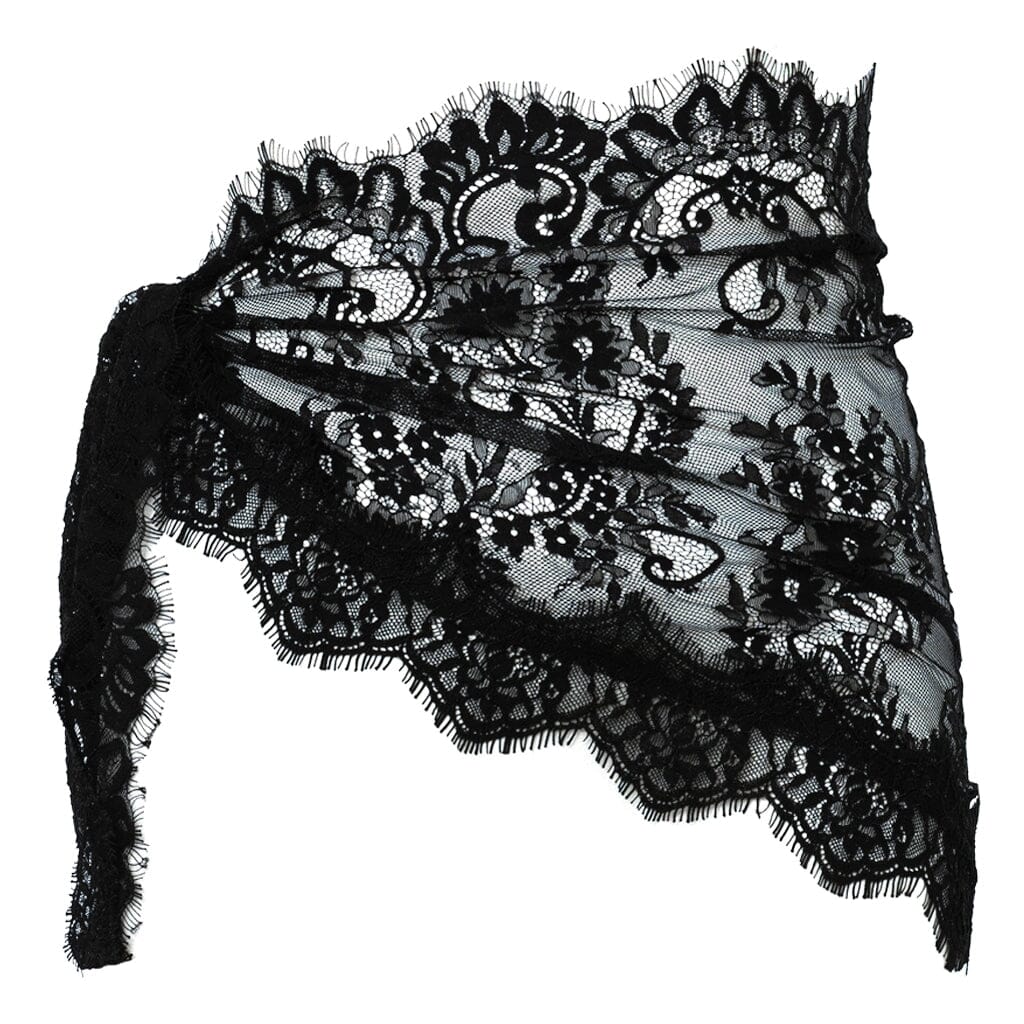 Gossia - Florago Scarf G2968 - Black Tørklæder 