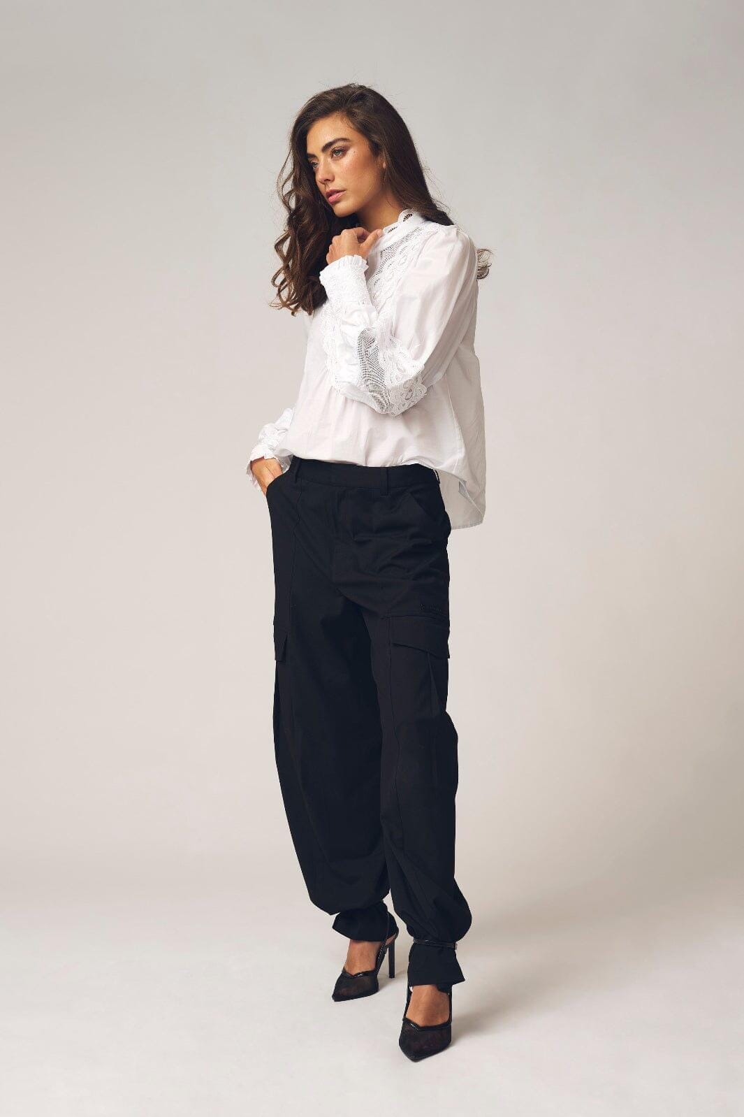 Gossia - Gabrielago Blouse G3155 - White Bluser 
