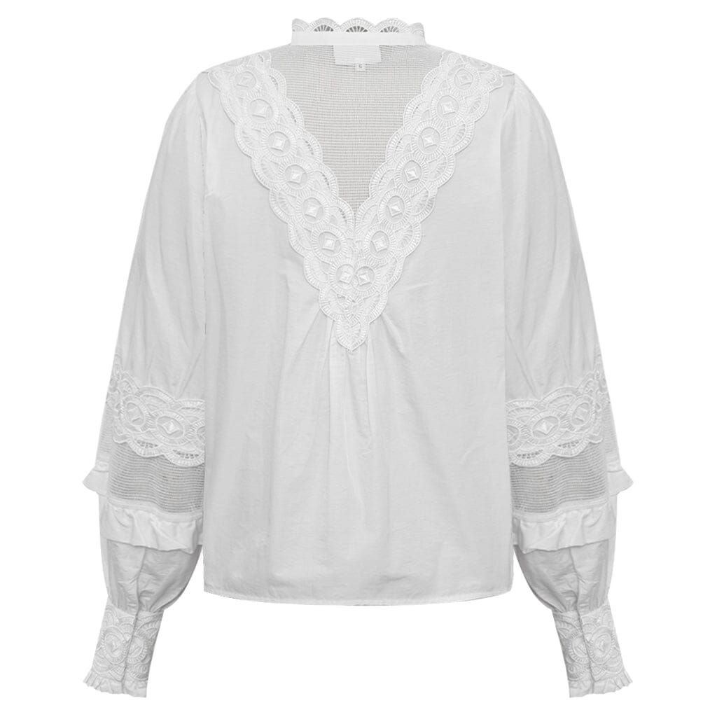 Gossia - Gabrielago Blouse G3155 - White Bluser 