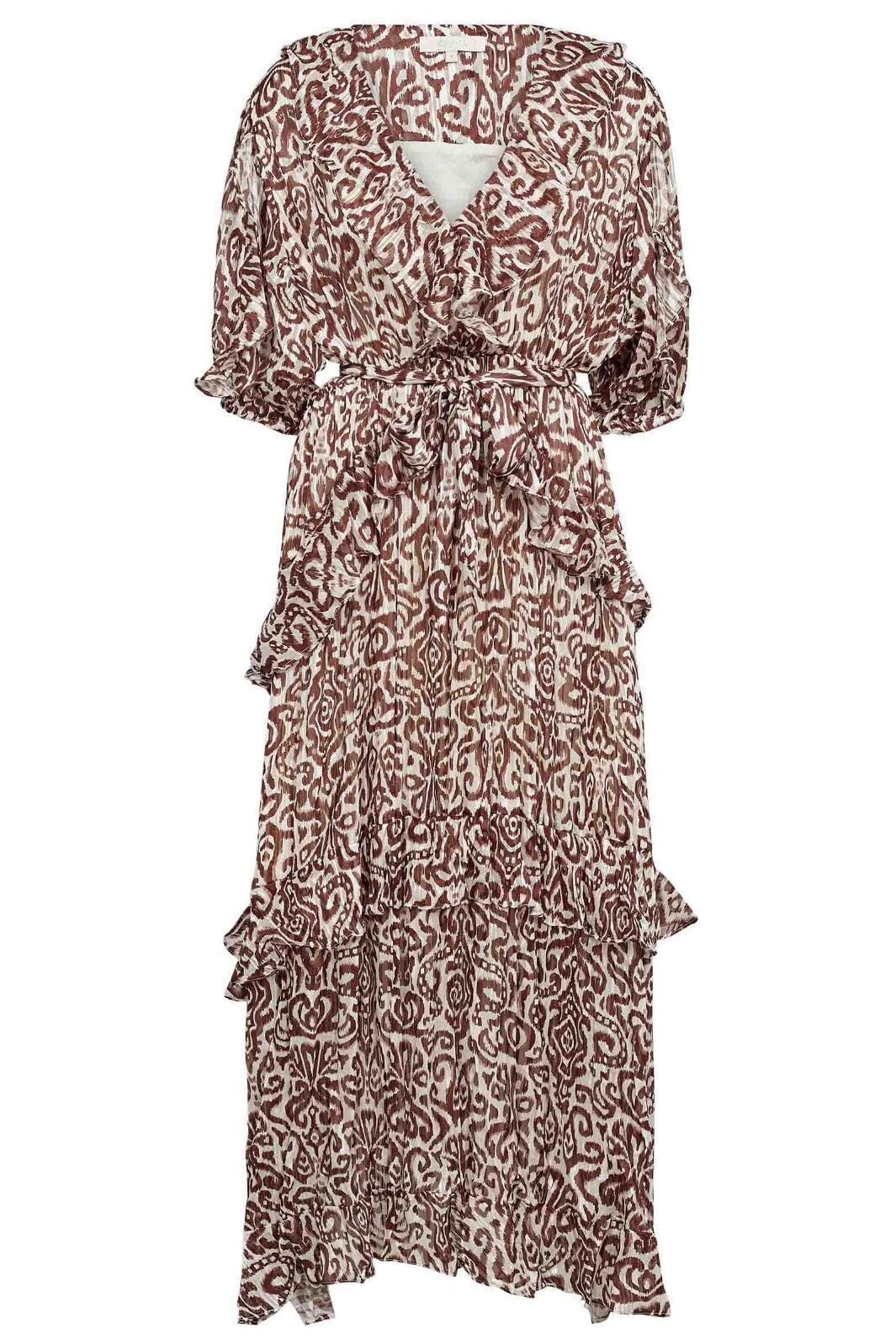 Gossia - Liago Dress G2916 - Brown Ikat Kjoler 
