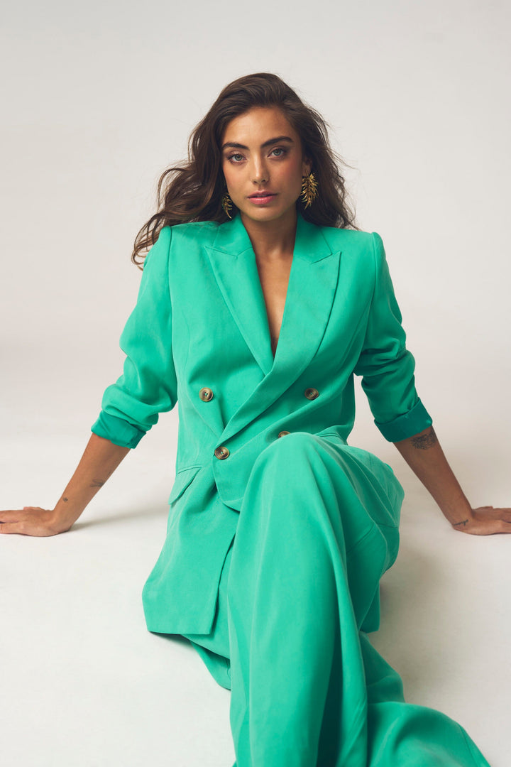 Gossia - Magga Blazer G1182 - Diamond Green Blazere 