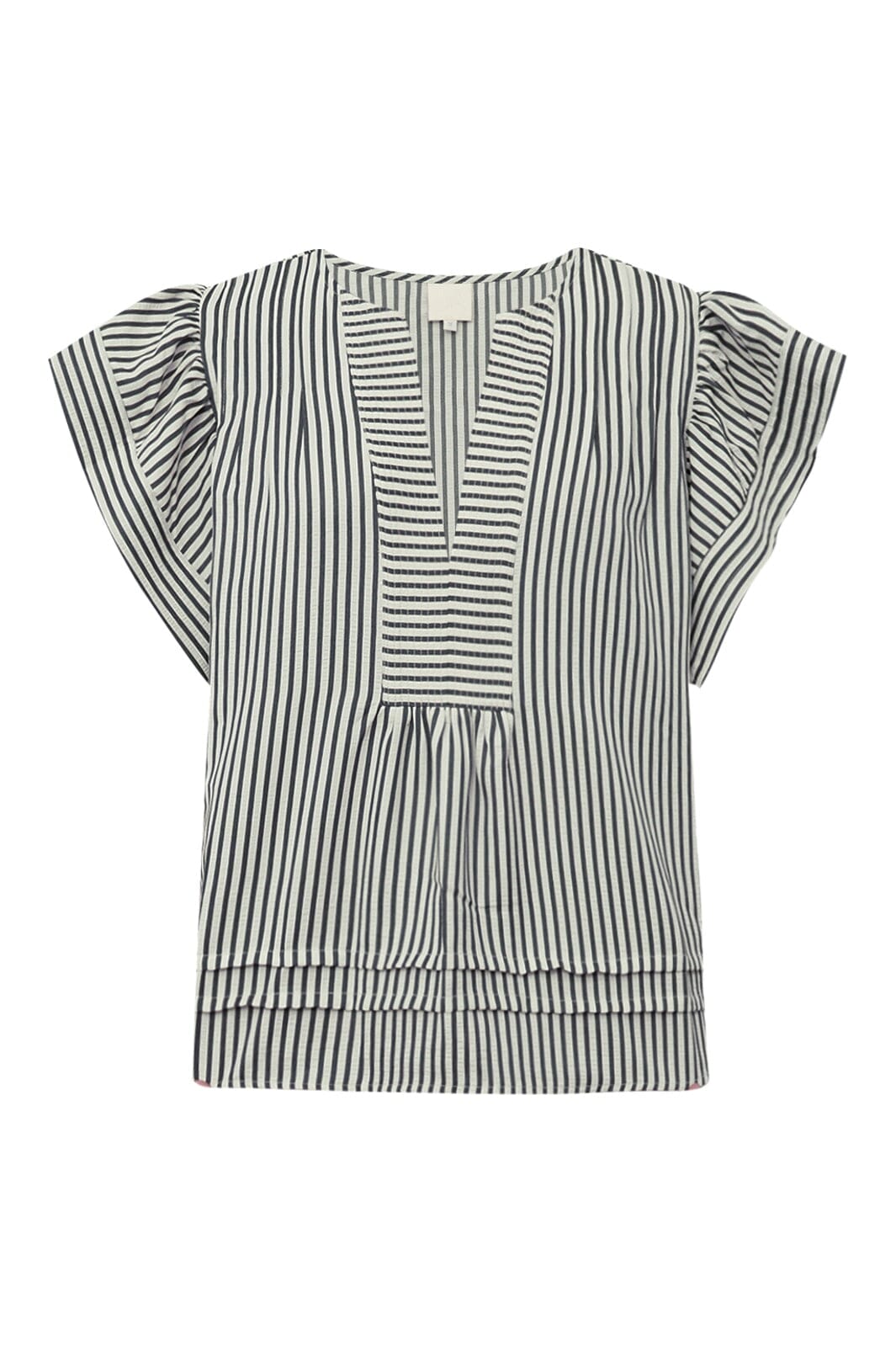 Gossia - Minkago Jo Blouse G1987 - Creme Navy Stripes