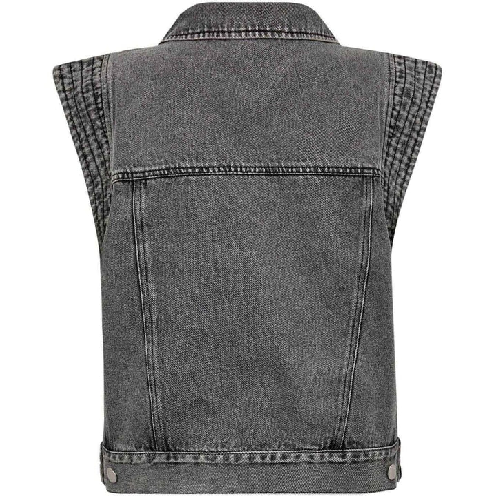 Gossia - Minnago Vest G2978 - Grey Washed Veste 