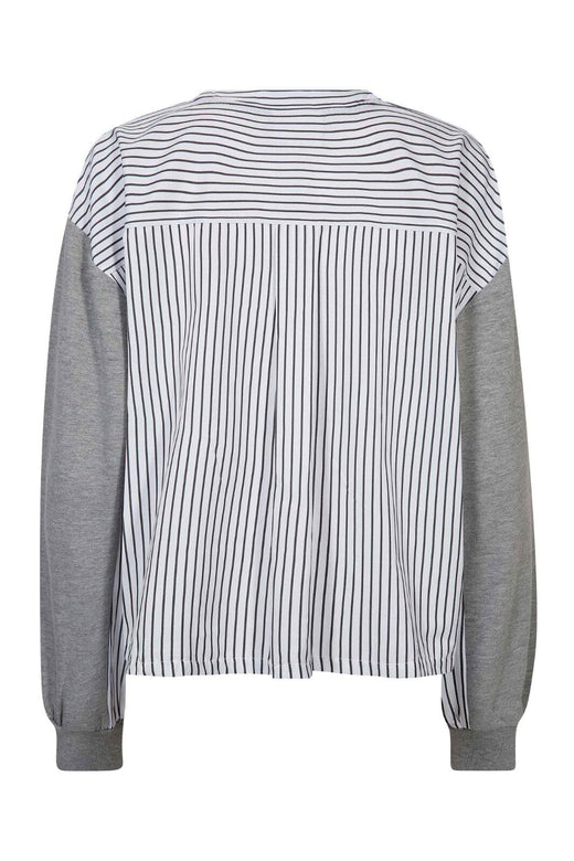 Gossia - Xeniago Sweat G3467 - Dark Grey Melange Sweatshirts 