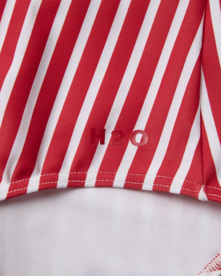 H2O - Stripe Swimsuit 101014 - 2000 - Red Badedragter 