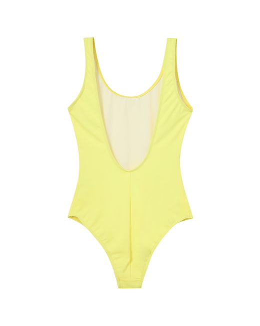 H2O - Tornø Logo Swimsuit 100956 - 5024 - Lemon Pie Badedragter 