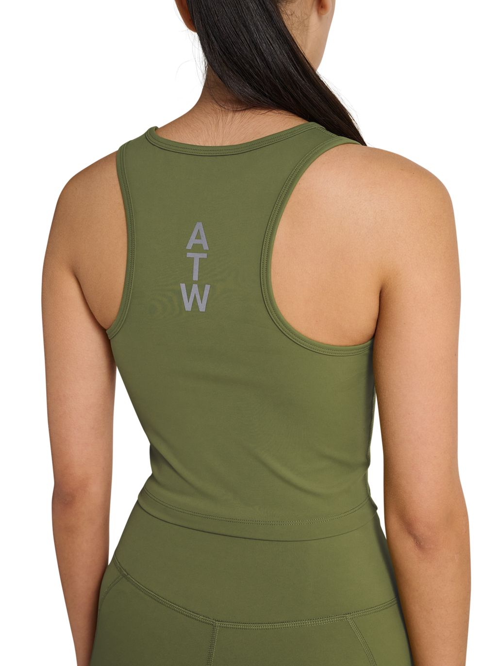 Halo - Women Training Top 610507 - 6096 - Olive Drab Toppe 