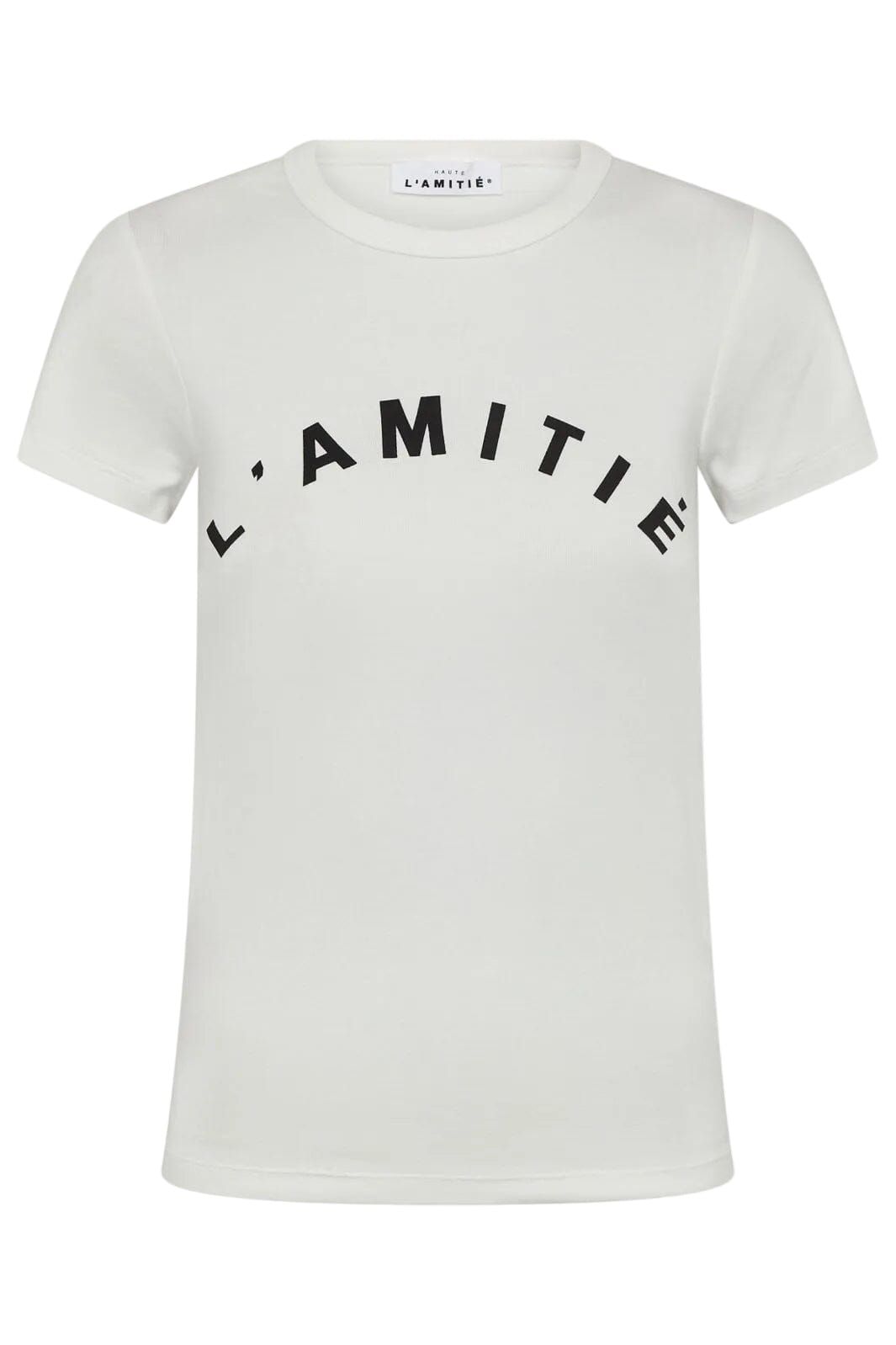 Haute L'Amitié - Clean Logo Tee Hl10849 - Off-White T-shirts 