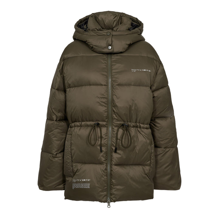 Haute L'Amitié - Climb Puffer Jacket HL10186 - Army Jakker 