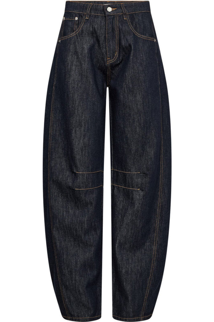 Haute L'Amitié - Drew Barrel Panel Jeans Unwashed HL10569 - Used Denim Jeans 