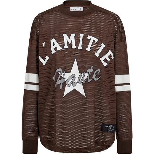Haute L'Amitié - Drift Star Ls Tee HL10562 - Mocca Bluser 