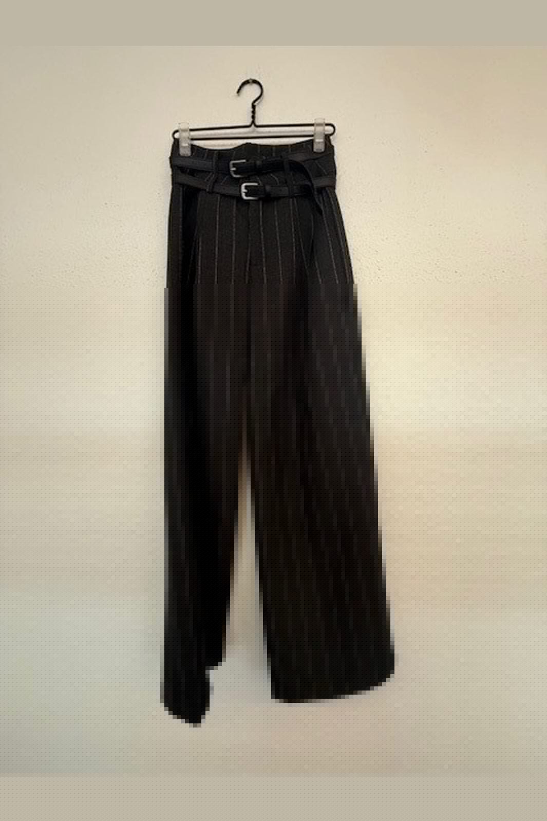 Haute L'Amitié - Ivanna Belt Pant HL10831 - Dark Grey