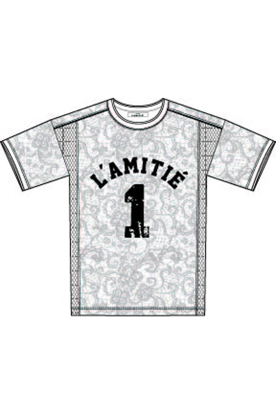 Haute L'Amitié - Lace Football Tee HL10001 - Candyfloss