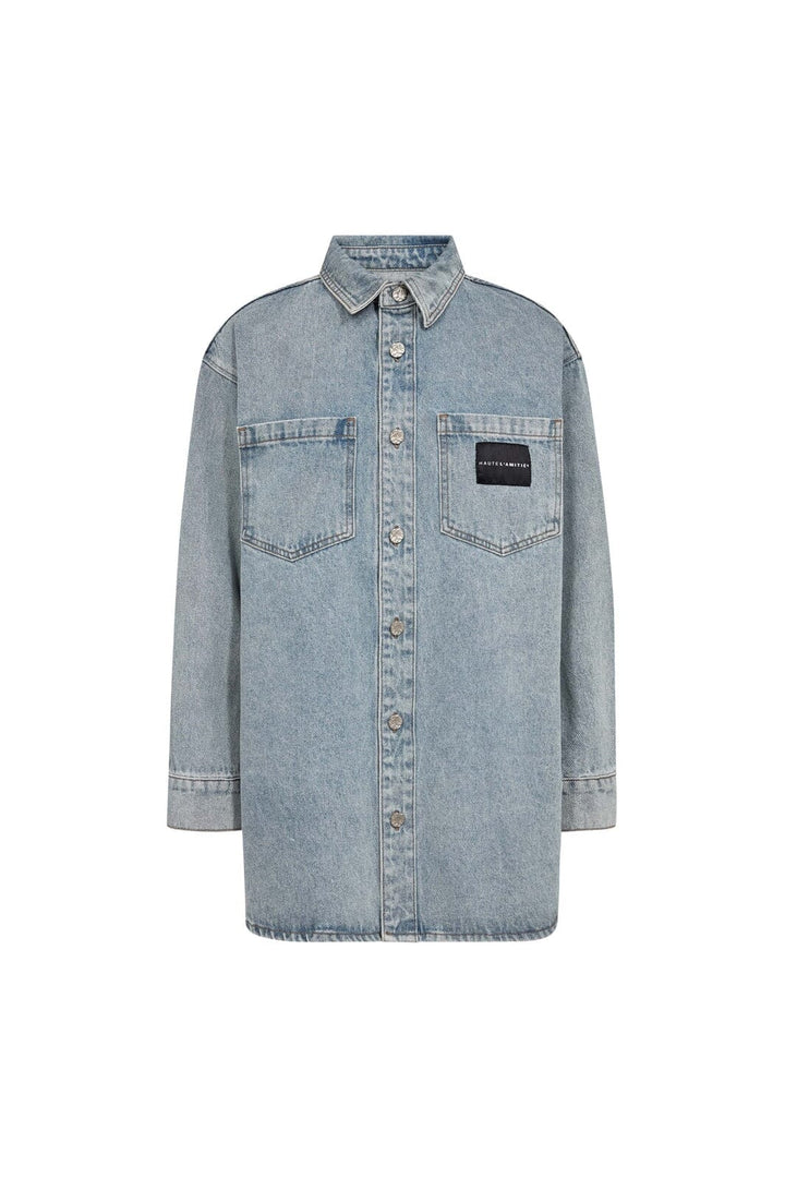 Haute L'Amitié - Miley Denim Shirt HL10531 - Bleached Denim