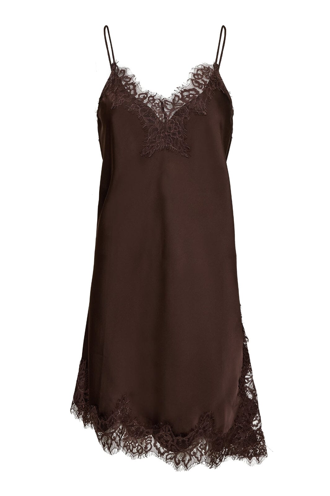 Haute L'Amitié - Naomi Asym Lingerie Dress HL10547 - Mocca Kjoler 
