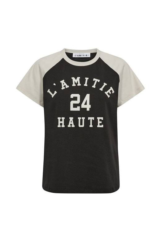 Haute L'Amitié - Neckline College Tee HL10109 - Antracit