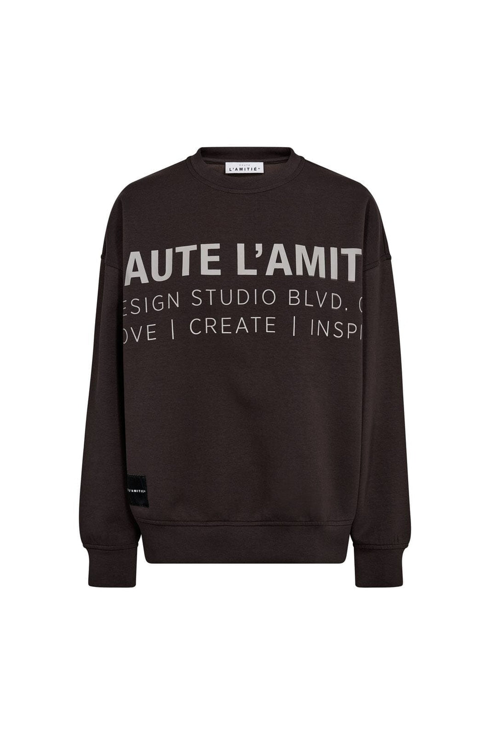 Haute L'Amitié - Studio Logo Sweat HL10446 - Antracit