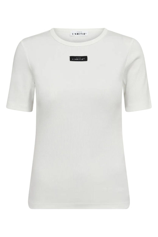 Haute L'Amitié - Vintage Rib Tee HL10748 - White T-shirts 
