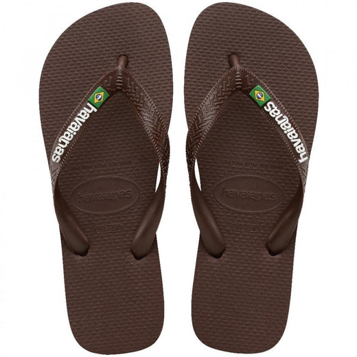 Havaianas - Hav. Brasil Logo - 2673 D. Brown/white