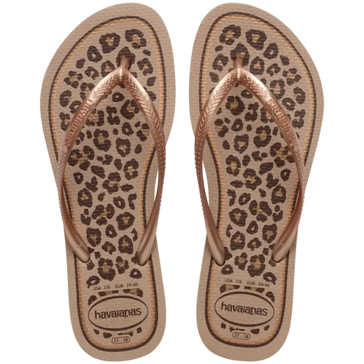 Havaianas - Hav. Slim Animals  - 5282rosegold/rosegol