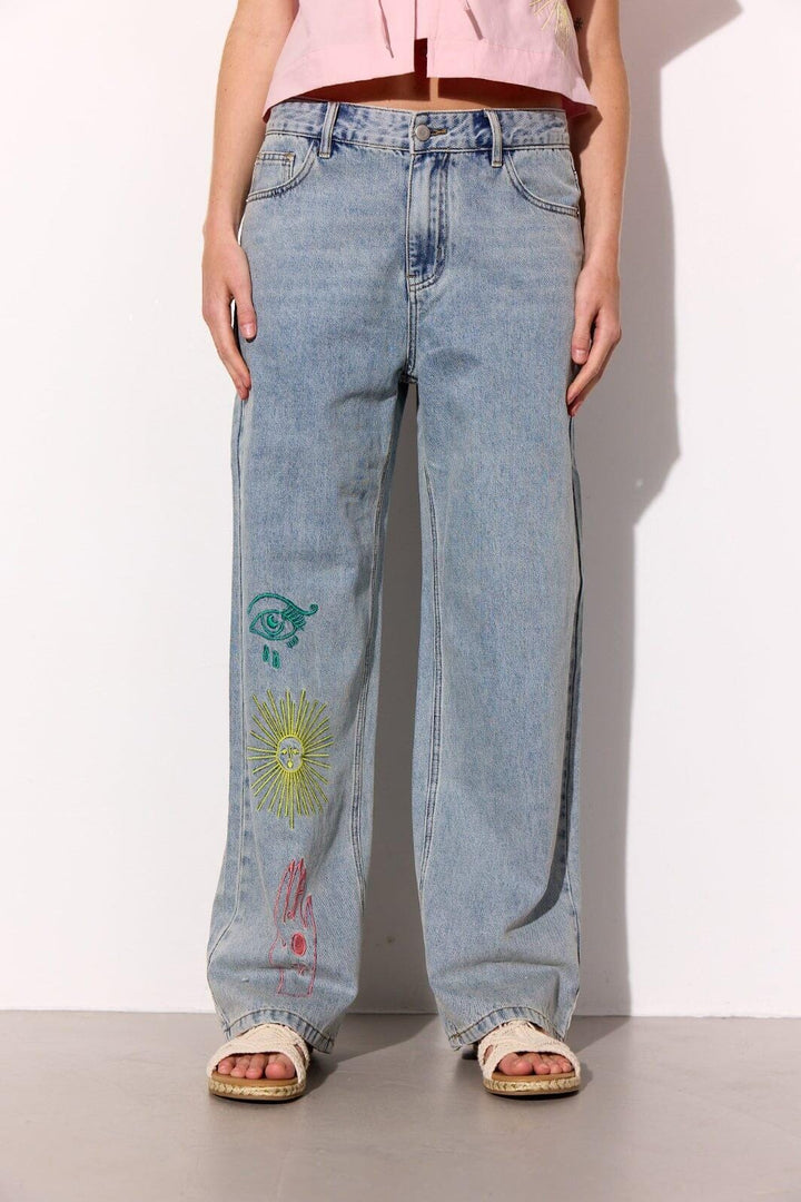 Hunkøn - Kenna Jeans 26022 - Light Denim Bukser 