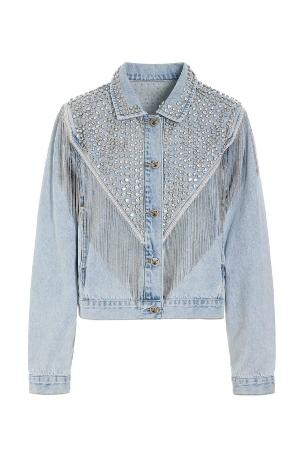 Hunkøn - Priya Gem Jacket 26090 - Light Denim Jakker 
